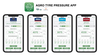L'application comporte des modèles de pneumatiques des marques Trelleborg ou Mitas, par exemple L'application comporte des modèles de pneumatiques des marques Trelleborg ou Mitas, par exemple