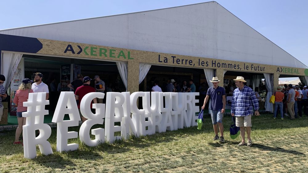 Sa nouvelle participation à la dernière levée de fonds d'Intact va permettre à Axéréal d'accélérer son développement dans l'agriculture régénérative, thématique phare de la coopérative cette année, comme en témoignait son stand aux Culturales en juin dernier.