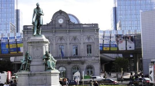 Le Parlement européen à Bruxelles.
