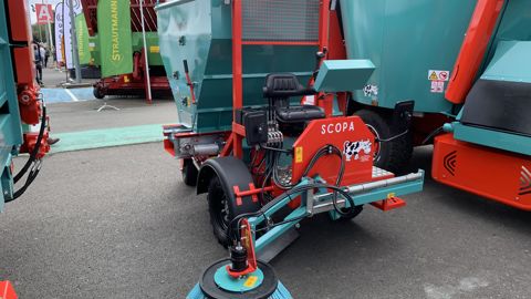 Jeulin : une balayeuse automotrice électrique pour logettes Jeulin : une balayeuse automotrice électrique pour logettes