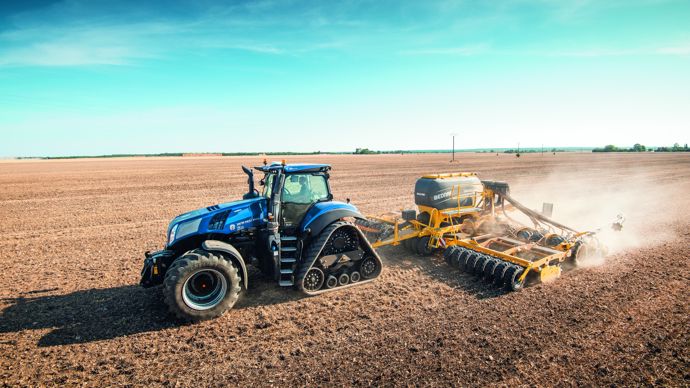 Tracteur MARGE MODELS 1/32 - New Holland Genessis T8.435 SmartTrax - NEUF