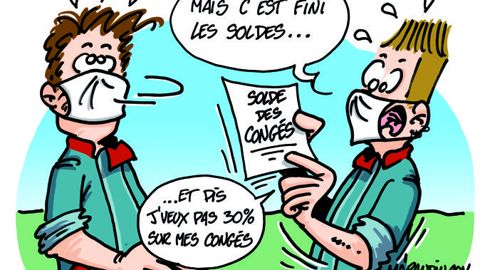 L’employeur peut obliger un salarié à solder ses congés, mais ne peut lui substituer une indemnité même avec l’accord du salarié. © Didier Marandin L’employeur peut obliger un salarié à solder ses congés, mais ne peut lui substituer une indemnité même avec l’accord du salarié. © Didier Marandin