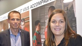 Yann Henry, directeur du groupement de producteurs de la Cooperl, et Alexia Renvaze, responsable des ressources humaines © Rosanne Aries/GFA Yann Henry, directeur du groupement de producteurs de la Cooperl, et Alexia Renvaze, responsable des ressources humaines © Rosanne Aries/GFA