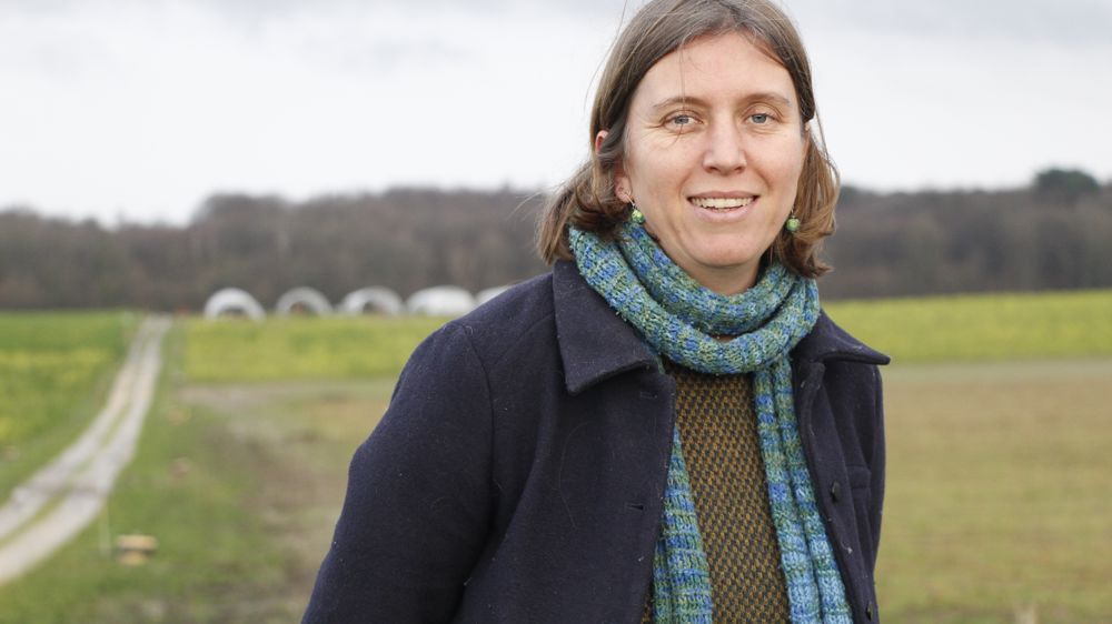 L’année de son installation, Caroline Boussault, maraîchère dans le Maine-et-Loire, a mis à profit son expérience de cadre chez Vilmorin pour recruter quinze saisonniers. © E. Young