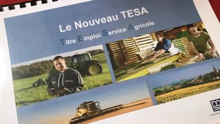 À l’issue de chaque formation, la MSA remet ce livret à tous les nouveaux utilisateurs du Tesa. Une mine d’informations qui permet d’aborder l’outil par étapes. © R. Aries/GFA À l’issue de chaque formation, la MSA remet ce livret à tous les nouveaux utilisateurs du Tesa. Une mine d’informations qui permet d’aborder l’outil par étapes. © R. Aries/GFA