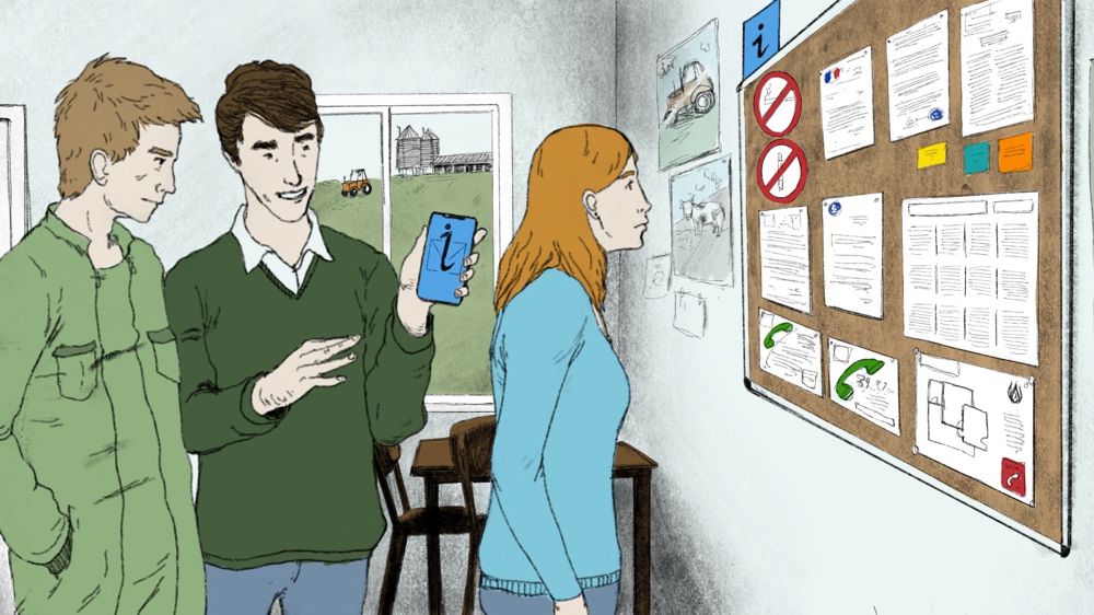 Certaines informations obligatoires du salarié peuvent lui être communiquées par voie électronique. © Florent Fortin