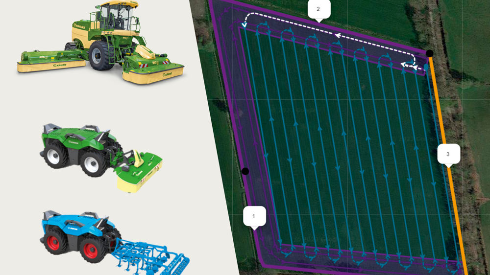 [Agritechnica 2023] Krone-Lemken : des trajectoires automatisées pour les robots