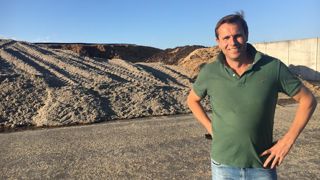 De 18 000 à 20 000 tonnes d'intrants par an alimentent le méthaniseur de Pascal de Gélis et ses associés.