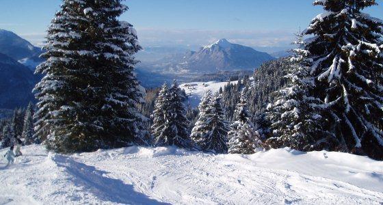 Neige en Rhones alpes