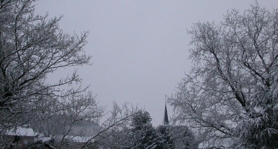 Paysage gelé