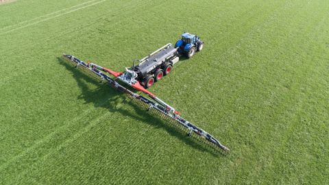 [Agritechnica 2023] La rampe d’épandage Vogelsang s’adapte en largeur