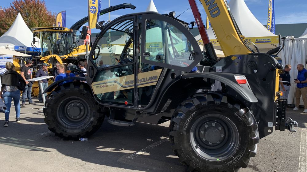 Des chariots télescopiques New Holland TH plus précis