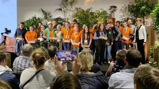 Le 7 décembre à Paysalia, 25 lauréats (apprenants et professionnels), leurs accompagnants et les jurys ont prouvé leur passion pour la reconnaissance des végétaux.