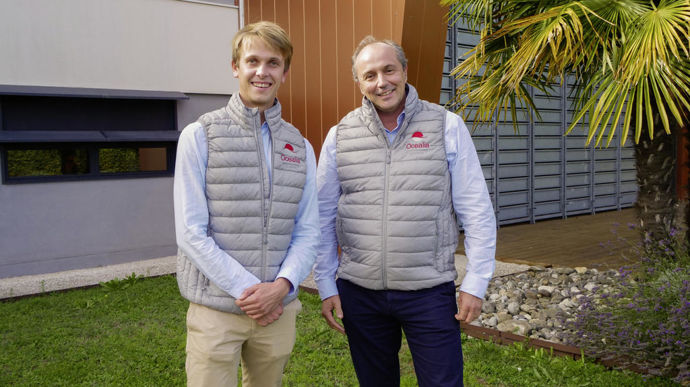 « Il ne s'agit pas de parler que du sol, ou des IFT. C'est une démarche très globale », avancent Thomas Perrier, coordinateur filières et transition agroécologique, et Mathieu Staub, directeur général d'Océalia.