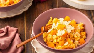 Risotto de courge butternut.