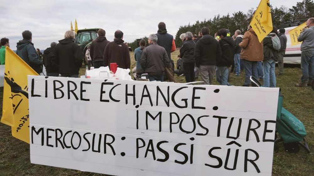 Mobilisation la Confédération paysanne prône une autre voie