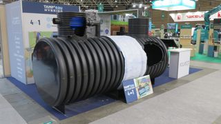 La cuve Tamp'eau, présenté au salon Paysalia.