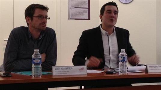 Gael gauthier et François Thabuis, leaders de Jeunes agriculteurs
