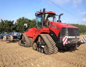 Quadtrac à l'essai.