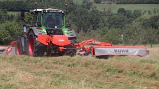 Kuhn sort la faucheuse-conditionneuse portée arrière FC 3515 R