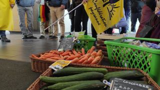 Des légumes de l’étranger ont été pointés du doigt par les agriculteurs de la Confédération paysanne. Des légumes de l’étranger ont été pointés du doigt par les agriculteurs de la Confédération paysanne.