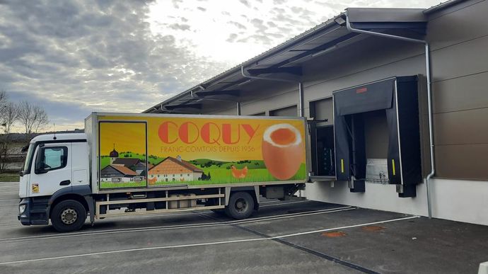 L’an passé, PEB-Coquy a investi 5 M€ sur son site historique de Flagey (Doubs). Le nouveau centre de conditionnement dispose d’une capacité de 100 millions d’œufs par an.