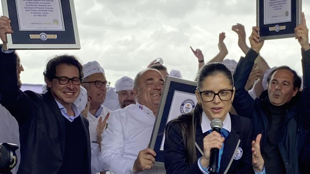 La plus grande baguette du monde mesure plus de 140 mètres.