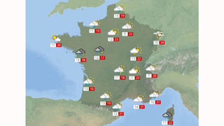 Meteonews annonce des pluies parfois intenses sur l'Hexagone en au début de cette semaine, avec de nouvelles crues, notamment là où les cours d'eau sont restés à un niveau élevé.