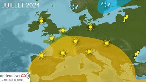 Météo juillet 2024