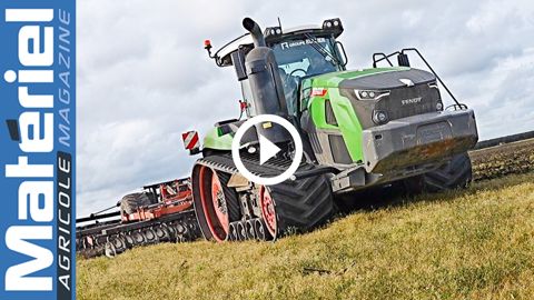 Un Fendt MT de 620 chevaux au discodent dans le Médoc Un Fendt MT de 620 chevaux au discodent dans le Médoc