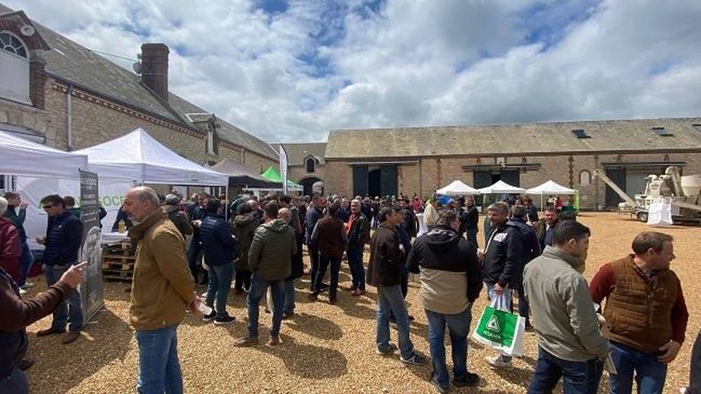 220 agriculteurs ont participé à la journée portes ouvertes chez AC négoce, à Theuville (Eure-et-Loir), vendredi 31 mai.