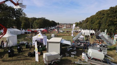 Salonvert offre 15 ha de surfaces d'exposition et de démonstration.
