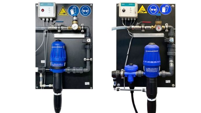 L'unité de dilution permet de travailler avec des solutions plus concentrées.