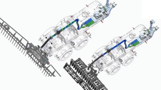 Bauer assure : « La pompe à vis volumétrique E8000 GLD offre une adéquation parfaite entre le
volume d'épandage par hectare souhaité, l'outil d'épandage attelé à la citerne, et la vitesse
d'avancement souhaité, elle-même conditionnée par l'outil, le tracteur et le parcellaire. » Bauer assure : « La pompe à vis volumétrique E8000 GLD offre une adéquation parfaite entre le
volume d'épandage par hectare souhaité, l'outil d'épandage attelé à la citerne, et la vitesse
d'avancement souhaité, elle-même conditionnée par l'outil, le tracteur et le parcellaire. »