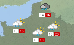 Vendredi 12 juillet 2024, les orages devraient peu à peu faire baisser le thermomètre. Vendredi 12 juillet 2024, les orages devraient peu à peu faire baisser le thermomètre.