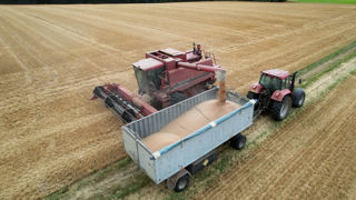 Avec la moisson de cette année, la Confédération paysanne et le Modef veulent la mise en place d'un fonds mutuel et solidaire d'assurance climatique.