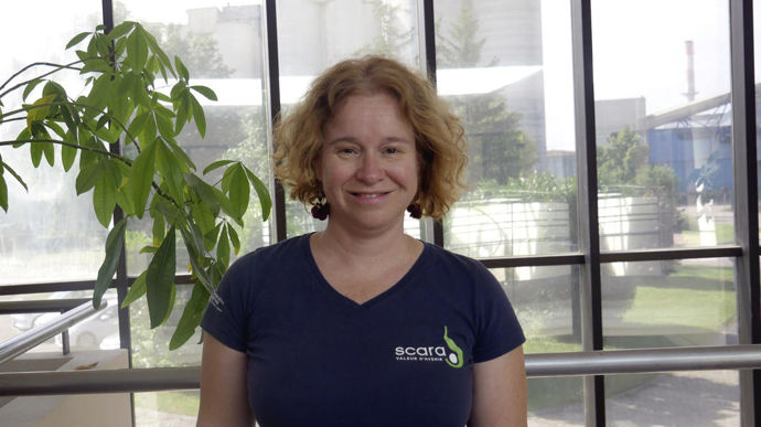 Céline Gillet est directrice générale, depuis le 1er août, de la coopérative Scara, dans l'Aube.