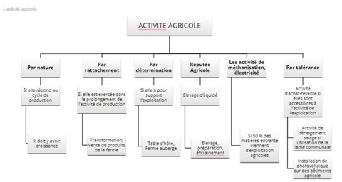 Qualification des activités agricoles