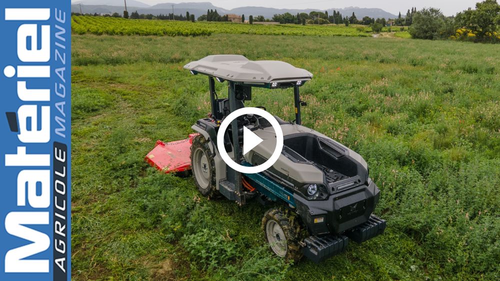 Le Monarch MK-V en autonomie au champ Le Monarch MK-V en autonomie au champ