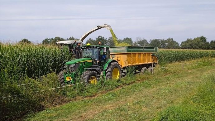 Les Premiers Ensilages De Ma S Fourrage Constat S Le Ao T