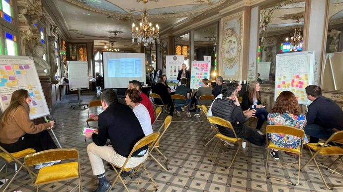 Atelier de travail avec les ambassadeurs RSE du groupe Arterris autour de la mise en œuvre de la CSRD.