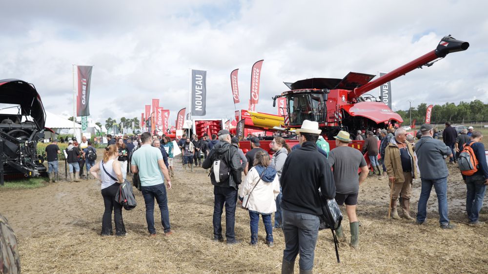 Innov-Agri 2024 : la pluie n'a pas freiné les visiteurs Innov-Agri 2024 : la pluie n'a pas freiné les visiteurs