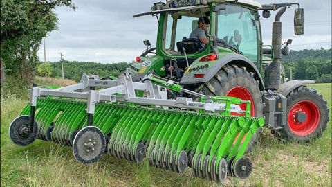 Roll’n’Sem Orbis : biner les cultures et gérer ses couverts à haute vitesse Roll’n’Sem Orbis : biner les cultures et gérer ses couverts à haute vitesse
