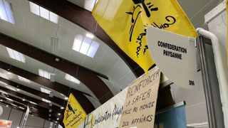 La Confédération paysanne avait la Safer dans le viseur au Space.