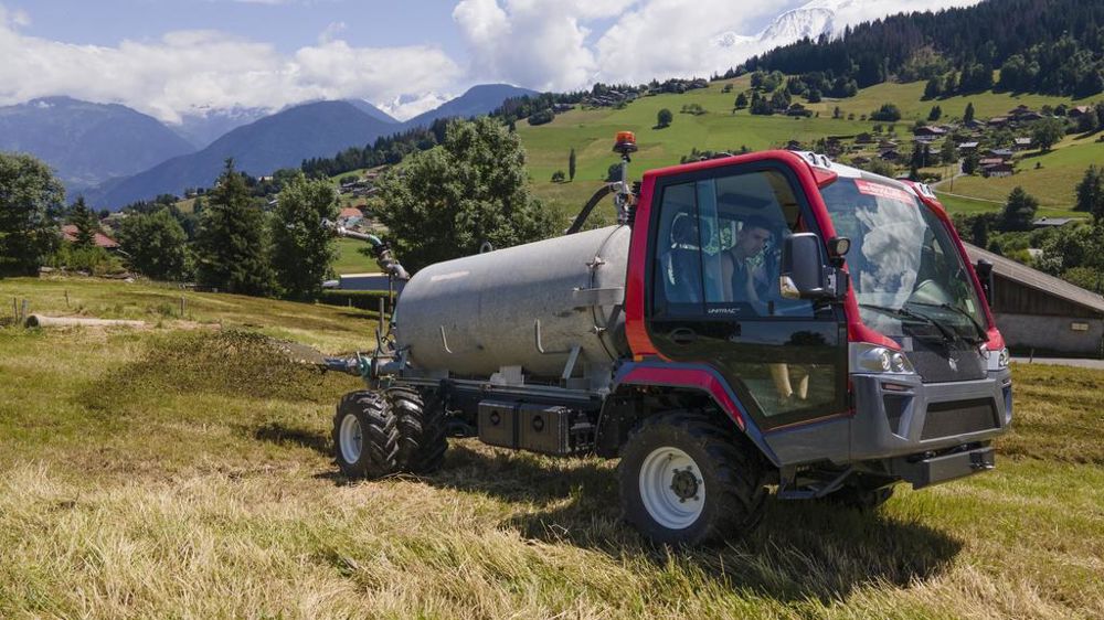 Comment le Lindner Unitrac 122 LDrive grimpe partout ?