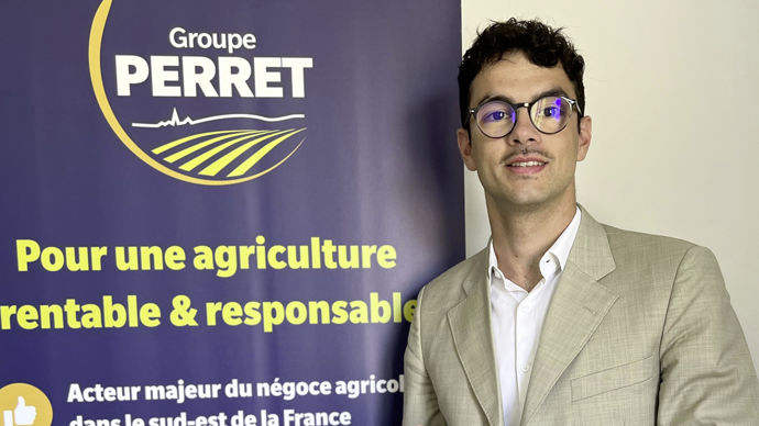A 26 ans, Antonin Tiolet Perret devient directeur de marché EVHP et Lisa du groupe Perret et chef de projet RSE.