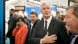 Lors de sa visite au Sommet de l'élevage, Michel Barnier a admis qu'il n'avait pas eu l'ambition d'évoquer « tous les sujets de l'agriculture française ». Lors de sa visite au Sommet de l'élevage, Michel Barnier a admis qu'il n'avait pas eu l'ambition d'évoquer « tous les sujets de l'agriculture française ».