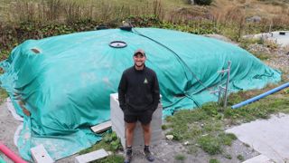 A son  arrivée, dans le Gaec a pris la responsabilité de la partie relative à la méthanisation lors de son arrivée dans le Gaec.