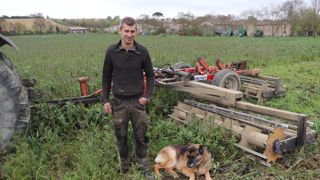 Mathieu Colas, agriculteur est passionné par la création de pièces 3D et fait beaucoup d'autoconstruction.