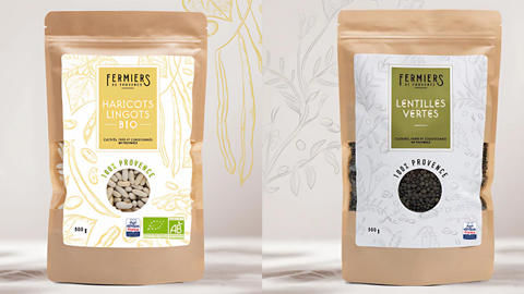 La coopérative Duransia a obtenu la labellisation Agri-Éthique pour ses haricots, lentilles et pois chiches Fermiers de Provence.